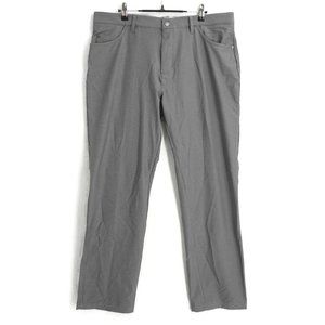 Adidas Mens Golf Ultimate 365 5 Pocket Trouser Pants Size 36 x 32 Grey DQ2189